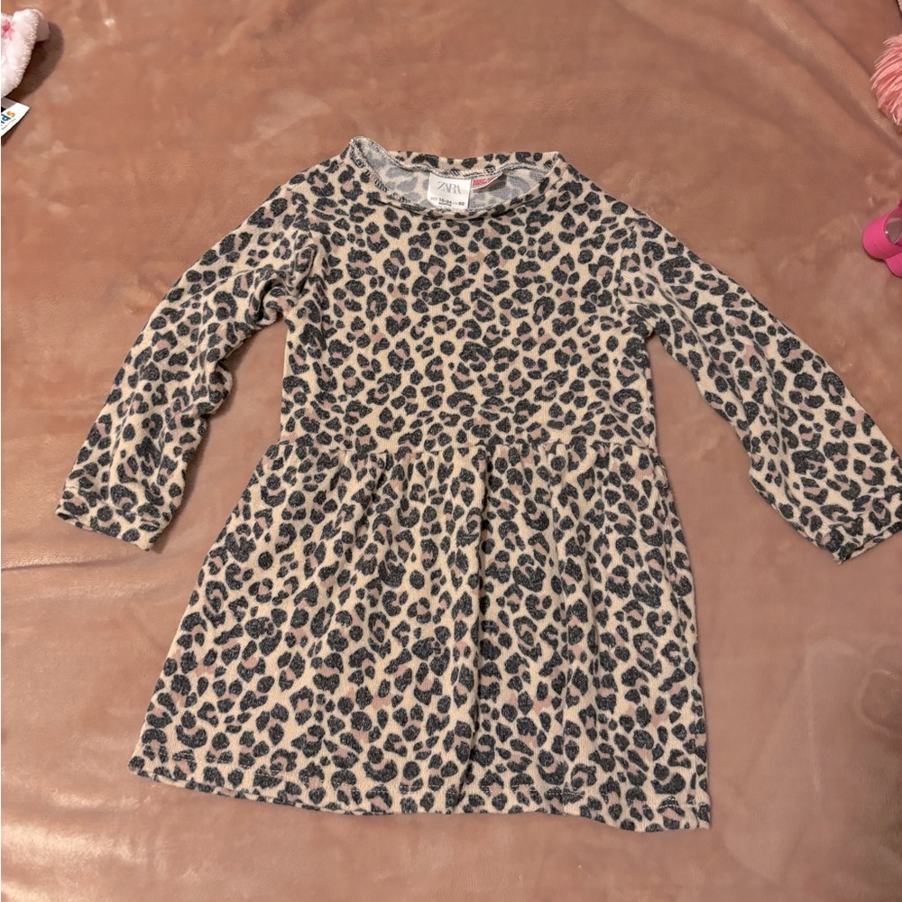 Zara Leopard Dress